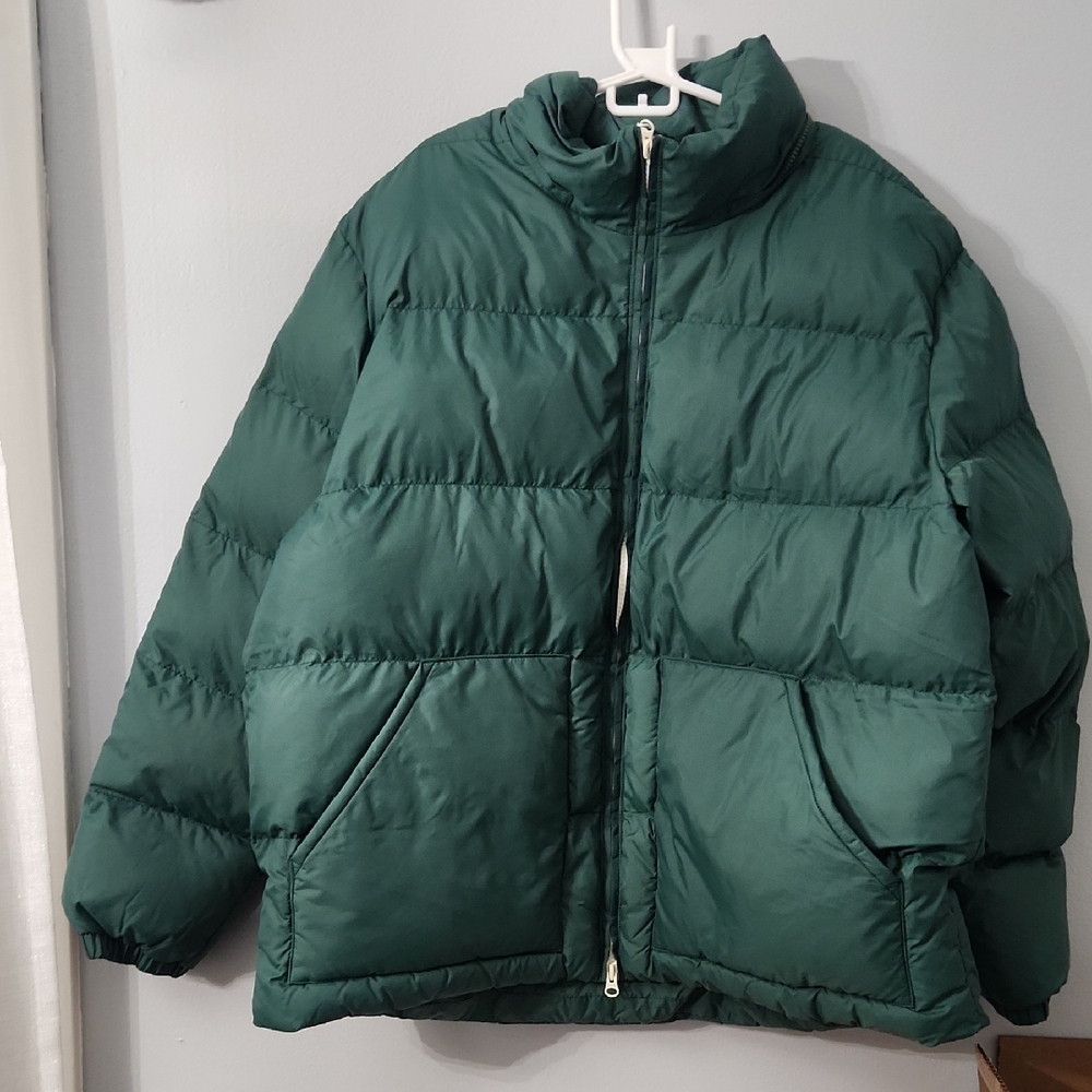 Green Puffer Jacket